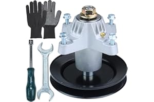 NICHEFLAG 918-0624B Spindle Assembly Pre-Greased Replaces Deck Spindles 918-0624 Spindle Assembly, MTD 618-0624 Spindle 9180624B, 618 0624, 918-0624A, 618-0659 for Cub Cadet RZT 42 LT1042 LT1040 Decks