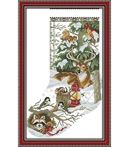 MON PETIT KIT - COUTURE - CHAUSSETTE DE NOEL