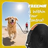 Looxmeer Training Leads for Dogs 5m Nylon Long Line Dog Lead 16ft view 9