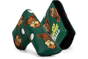 Barudan Golf Putter Head Cover Magnetic Blade Putter Cover Headcover