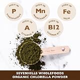 Sevenhills Wholefoods Organic Chlorella Powder 500g Broken Cell Wall view 2