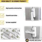 HomeSecure x2 Sash Jammers for uPVC Windows & Doors White view 5