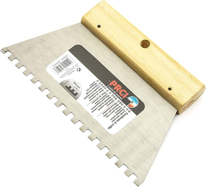 Adhesive Comb 6mm Teeth Wall Floor Tile Grout Adhesive Plaster Spreader 200mm Long DIY Amazon