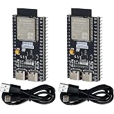 Freenove ESP32 ESP32-S3 Development Board Kit (8 MB Flash) (2 Pack) | Dual-core 32-bit 240 MHz Microcontroller, USB-OTG WiFi+BT, Python C Code, Example Projects Tutorial