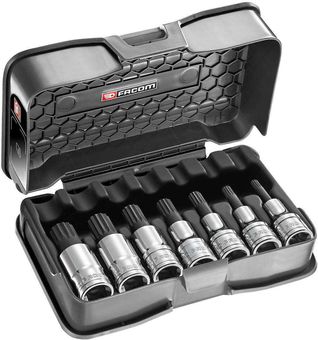 FacomSV.J7 A – Juego vasos-DEST 1/2 'XZN M6-M18