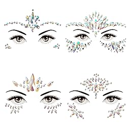 4 Sheets Euphoria Face Gems+10g Chunky
