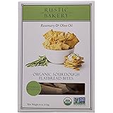 RUSTIC BAKERY Organic Rosemary Olive Oil Flatbrd Bites, 4 OZ