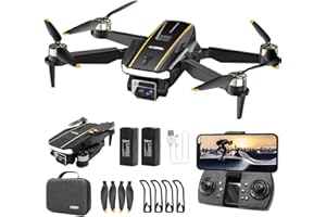 Super Enduring Brushless Motor Drone with Camera for Beginners, CHUBORY A68 WiFi FPV Quadcopter with 2K HD Camera, Auto Hover