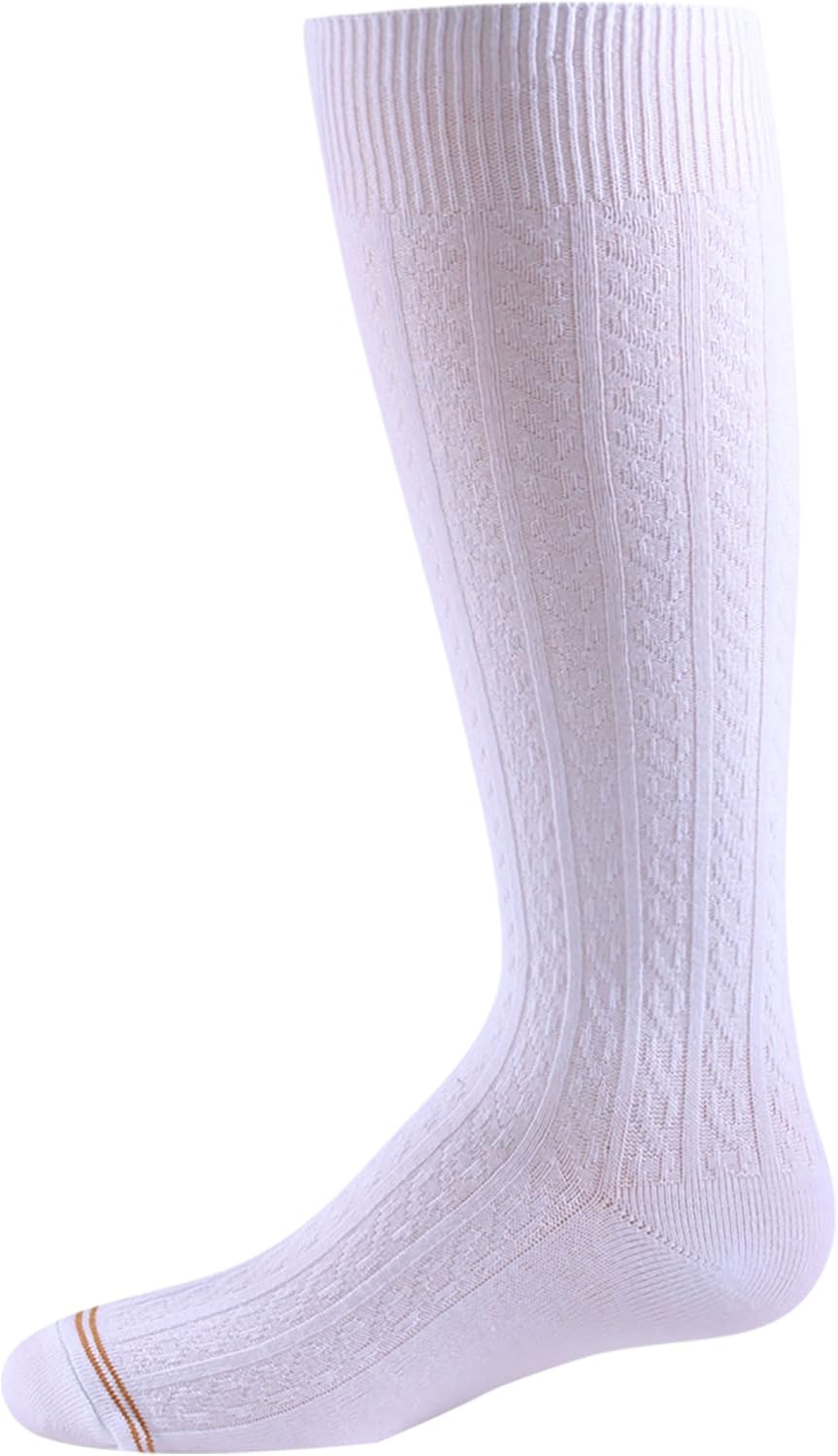 Gold Toe Girls Knee High Socks, 3-Pairs: Girls White Knee High Socks: Clothing