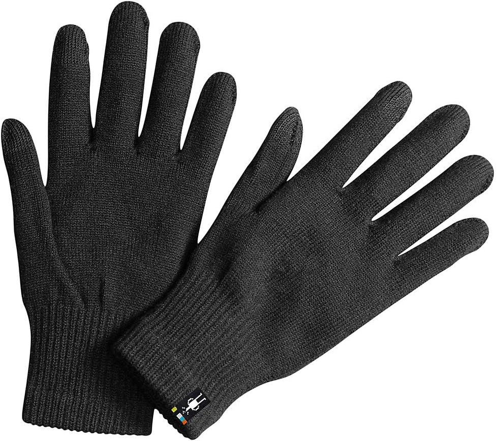 Smartwool Merino Wool Liner Glove Touch Screen Compatible Design for