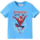 Disney Girl &amp; Boy Birthday Shirt 2-9Y, Cute Graphic Tee, Character Clothes | Disney Officially Licensed T-Shirt, Adorable Prints, Vibrant Colors, Soft Fabric, Durable Quality for Birthday Celebration