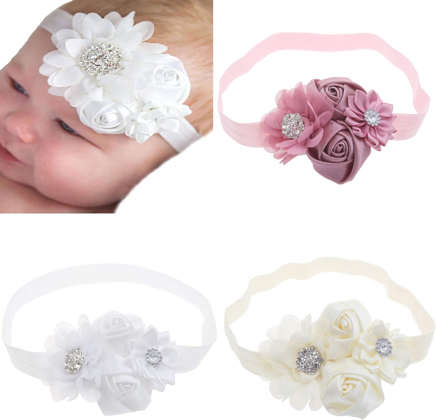 flower headbands for girls
