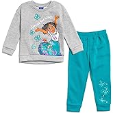 Disney Encanto Mirabel Girls Fleece Pullover Sweatshirt and Pants Set Toddler to Big Kid