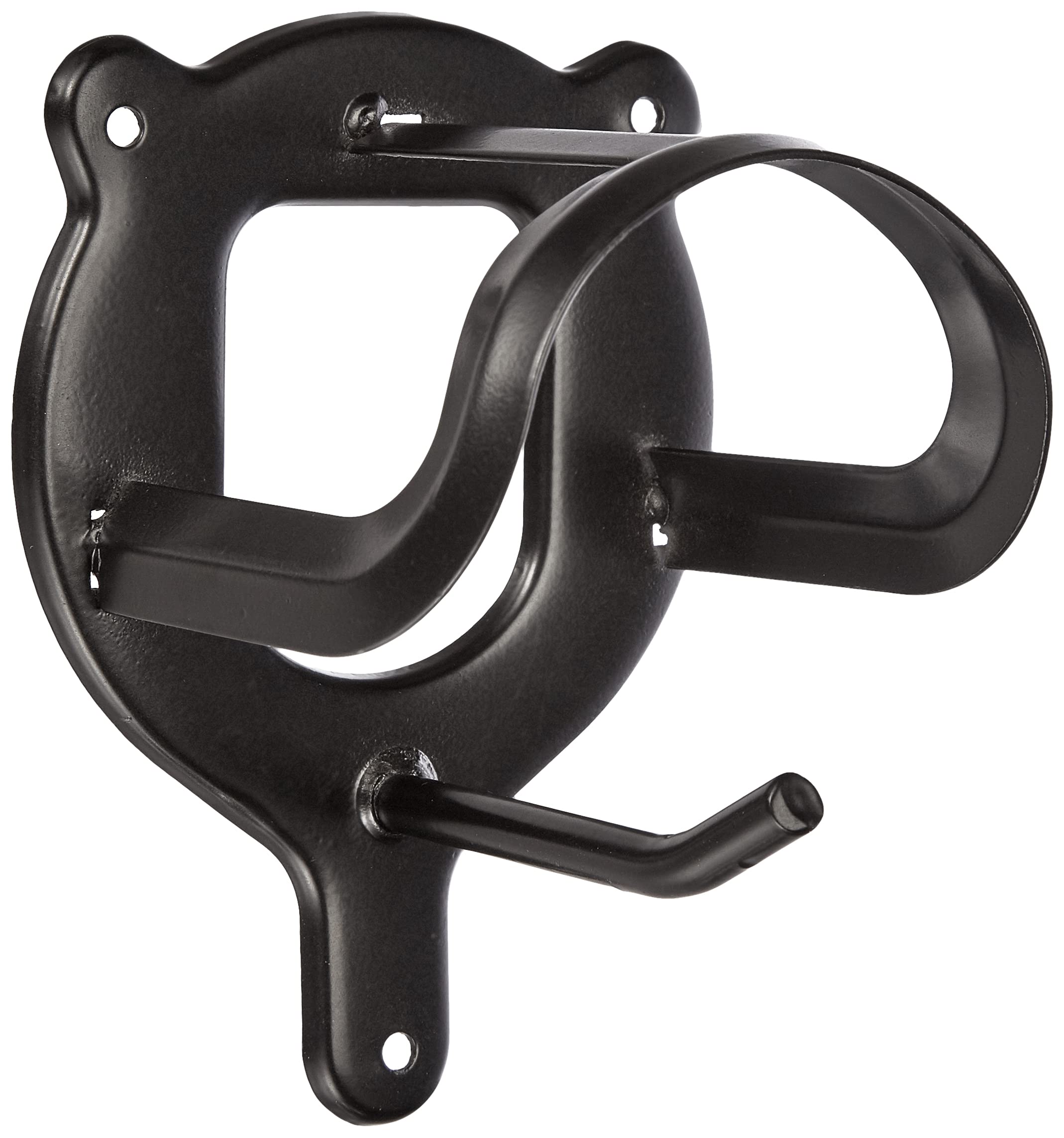 PFIFF 001109 Bridle Holder with Additional Hook, Powder-Coated Metal, Open Top