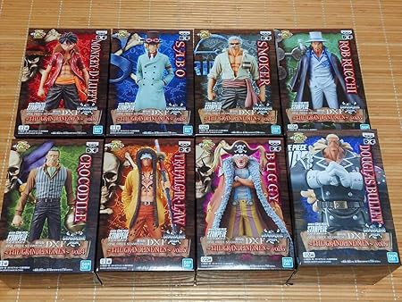 Amazon ワンピース プライズ 劇場版 One Piece Stampede Dxf The Grandline Men フィギュア ８種セット スタンピード グラメン フィギュア ドール 通販