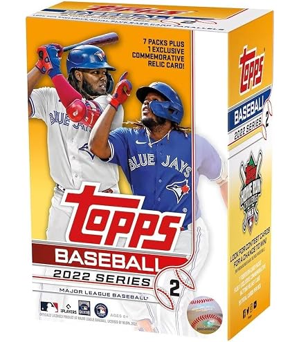 Amazon.com: Topps 2022 Series 1 Baseball Blaster Box : Sports 