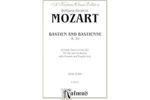 Bastien und Bastienne: German, English Language Edition, Vocal Score (Kalmus Edition) (German Edition)