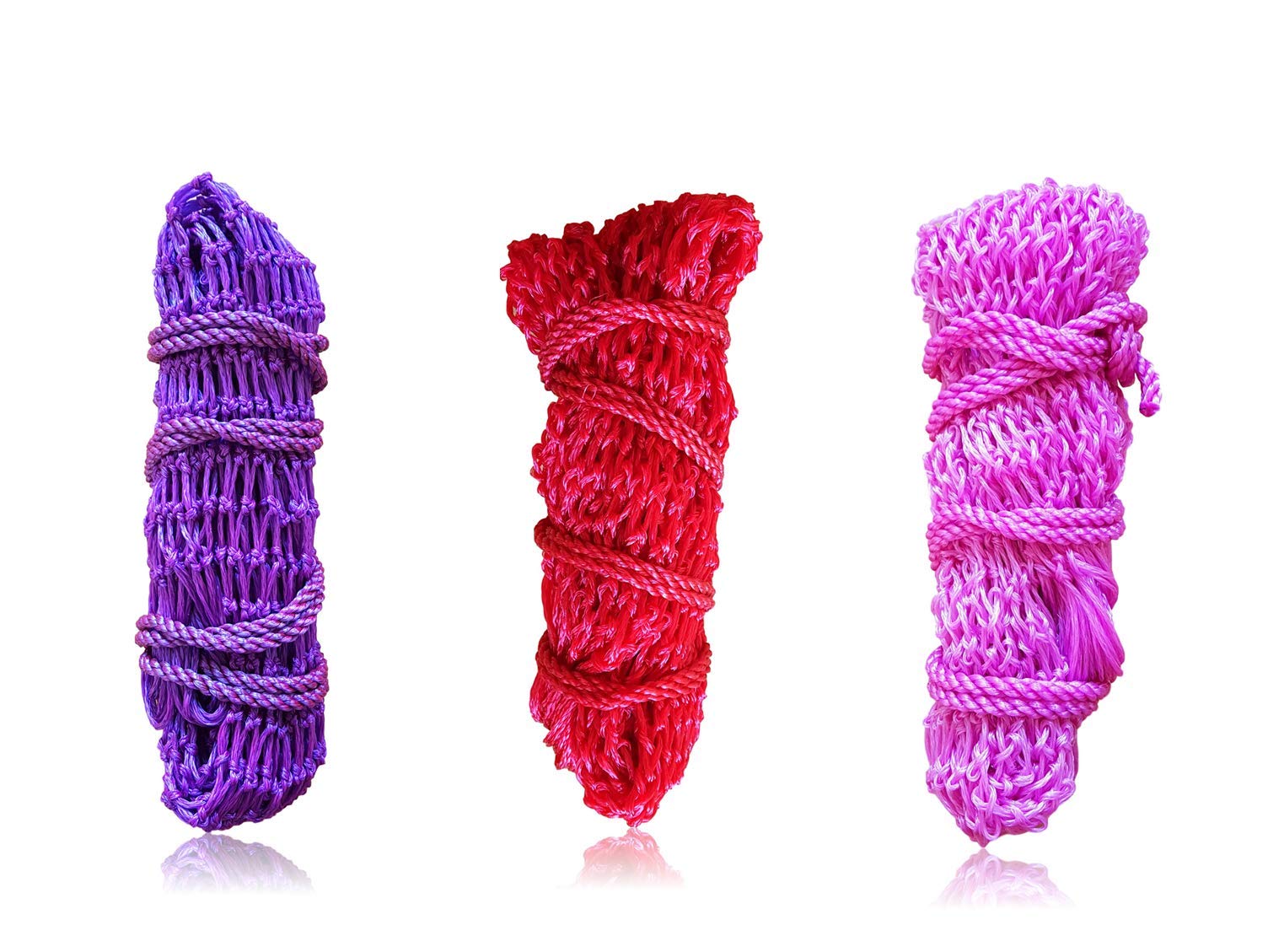 Pferdelinis Purple Hay Net for Horses, 3x3 Mesh, 4.5 kg Filling Weight