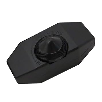 LED Dimmer (Schnur-Drehdimmer) 1-40 Watt stufenlos dimmbar / dimmen für dimmbare LED Leuchtmittel - Dimmschalter Schnur-Zwisc