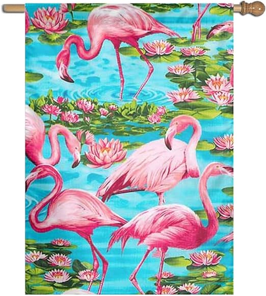 Télécharger gratuitement Images Dfgtly Mode Home Garden Drapeau Rose Flamants Roses De Jardin le plus cool salutations