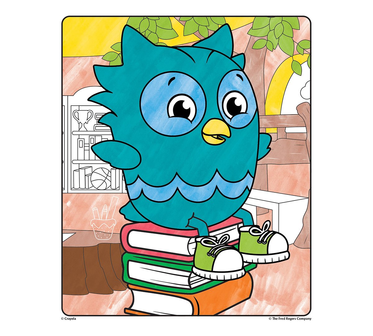 Crayola Color Wonder, Daniel Tiger's Neighborhood, 18 Mess Free