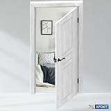 XFORT Matt Black Warped Lever On Rose Door Handles 2 Pairs Internal Doors view 3
