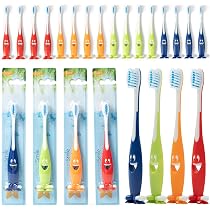 Amazon.com : SmartSmile 72 Pcs Bulk Pedo/Junior Toothbrush Suction ...