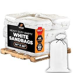 Xpose Safety Heavy Duty Sand Bags with Tie Strings
