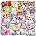 135 Pcs Unicorn and Animals Stickers for Laptop Car Luggage Bicycle Motorcycle Computer Skateboard Snowboard Water Bottle Vinyl Decal Graffiti Sticker Pack Bomb Cool Stickers