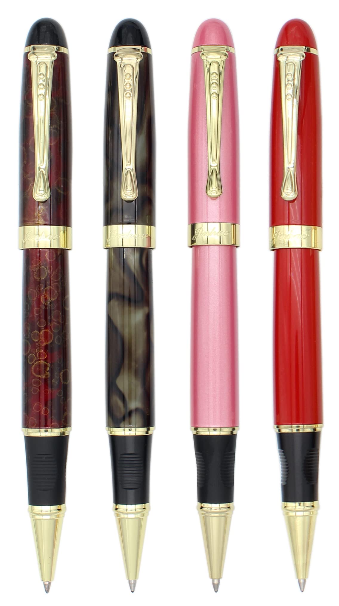 Gullor 4 Pieces Jinhao 450 Rollerball Pen in 4 Colors, Multicolor B