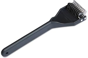 Mars Coat King Dematting Undercoat Grooming Rake Stripper Tool for Dogs and Cats, Stainless Steel with Plastic Handle, Made in Germany, 10-Blade Medium