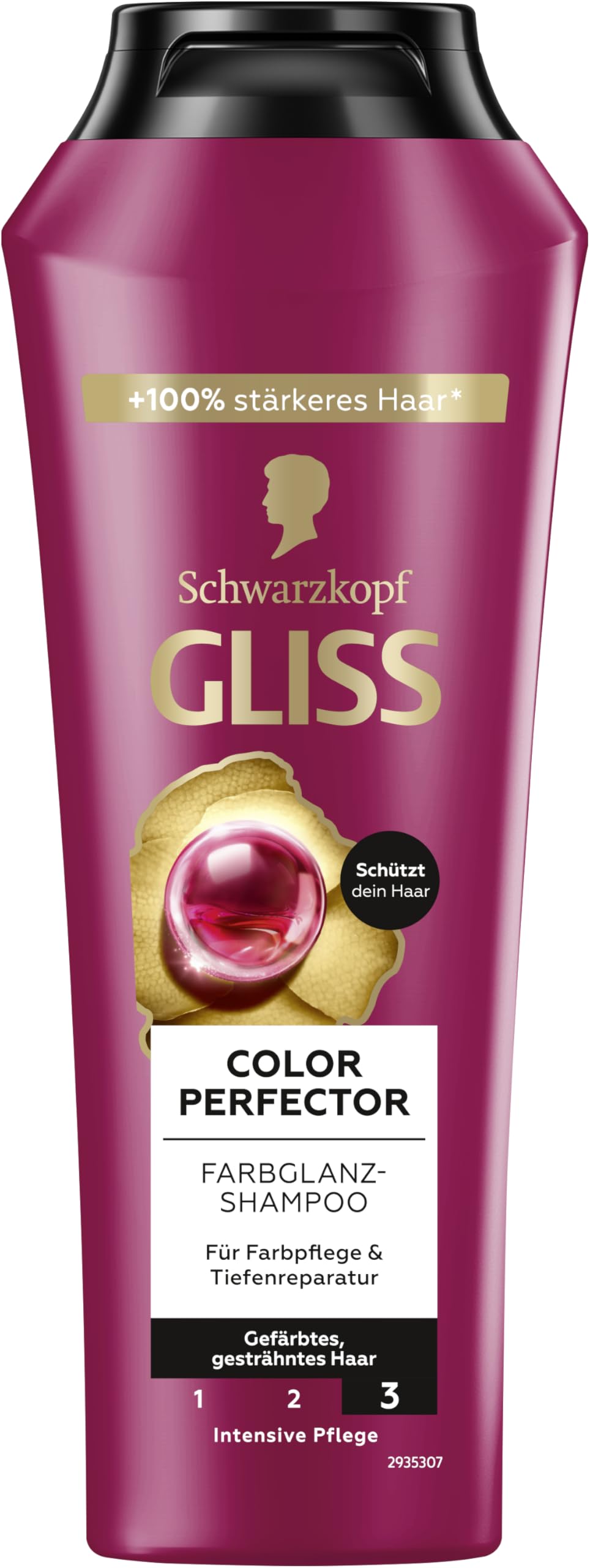 Schwarzkopf Gliss – Ultimate Colour Shampoo – For Color-Treated Hair or with Wicks – 250 ml — image 1