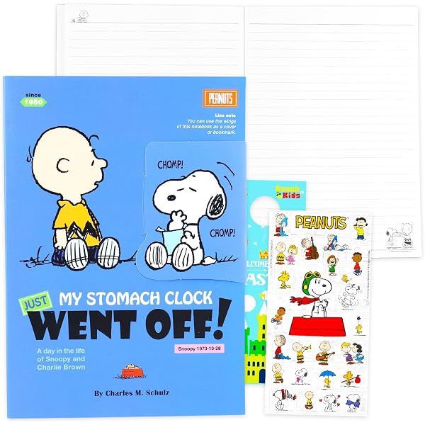 Peanuts Diary and Pen Set - 3 Pc Bundle with Charlie Brown Mini 60