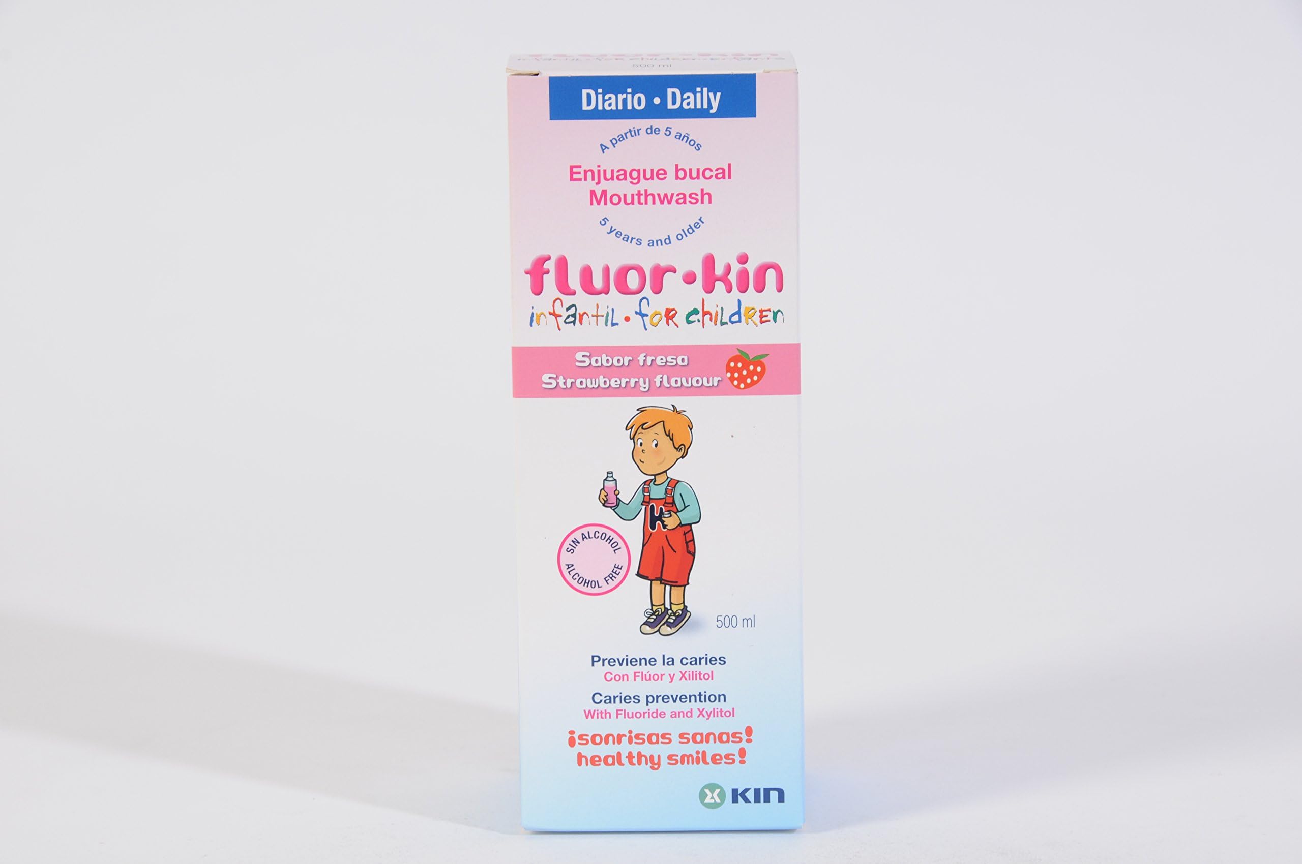 FLUOR KIN Mouthwashes, 0.13 Kilograms