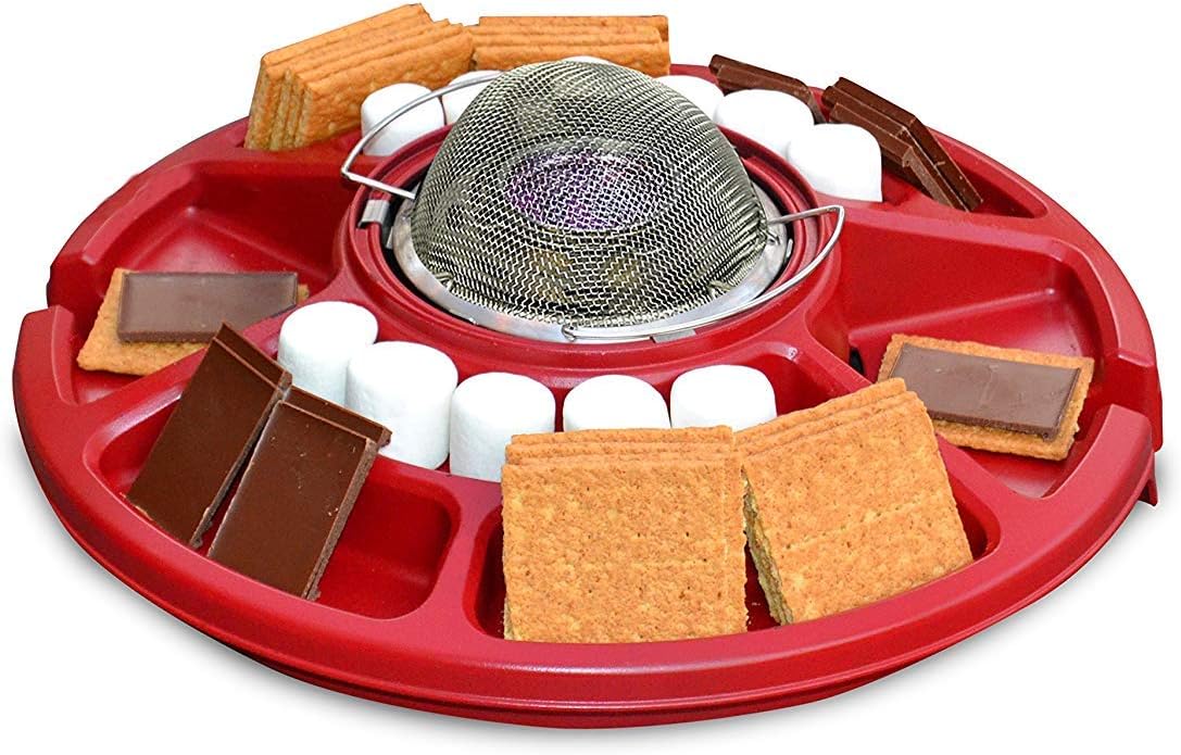 Sterno 70228 Family Fun S'mores Maker, Red