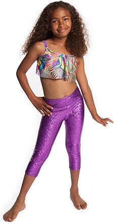 girls dance leggings and crop top