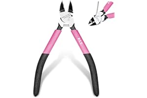 P.I.T. Wire Cutters, 6.5 Inch Ultra Sharp Flush Side Cutters Heavy Duty Flush Cut Pliers for Electronics, Jewelry Making, Crafting, Plastic Gunpla Model Building, Precision Cutting Needs