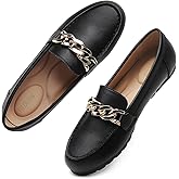 Tilocow Loafers for Women Comfortable Flat Casual Slip On Shoes Leisure Bussiness Work Ladies Shoes Lightweight Walking Flats with Arch Support