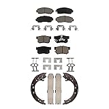 Transit Auto Front Rear Ceramic Brake Pads And