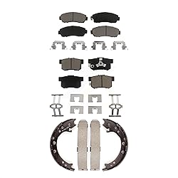 Transit Auto Front Rear Ceramic Brake Pads And