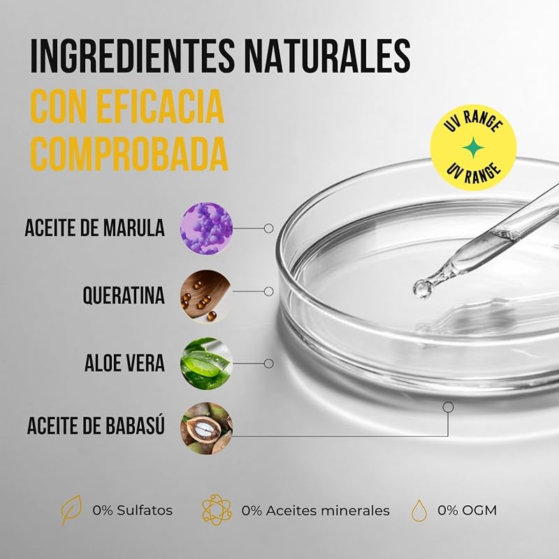 - Mascarilla de Marula para Cabello Teñido - 250ml