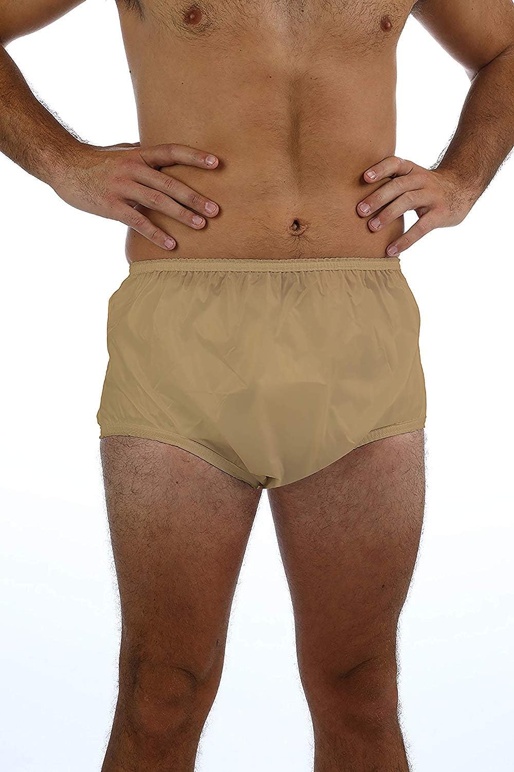 Waterproof Adult Pull-On Pants, Advanced Duralite-Soft, Noiseless - Kleinert's (Beige, Medium): Health & Personal Care