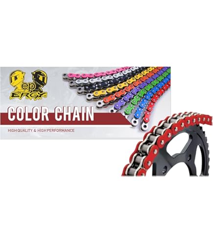Amazon.com: EK Motor Sport 520 ZVX3 Series ZX-Ring Chain, 120