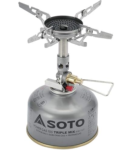Amazon.com: SOTO SOD-310 Single Burner, Compact Stove, Equipped