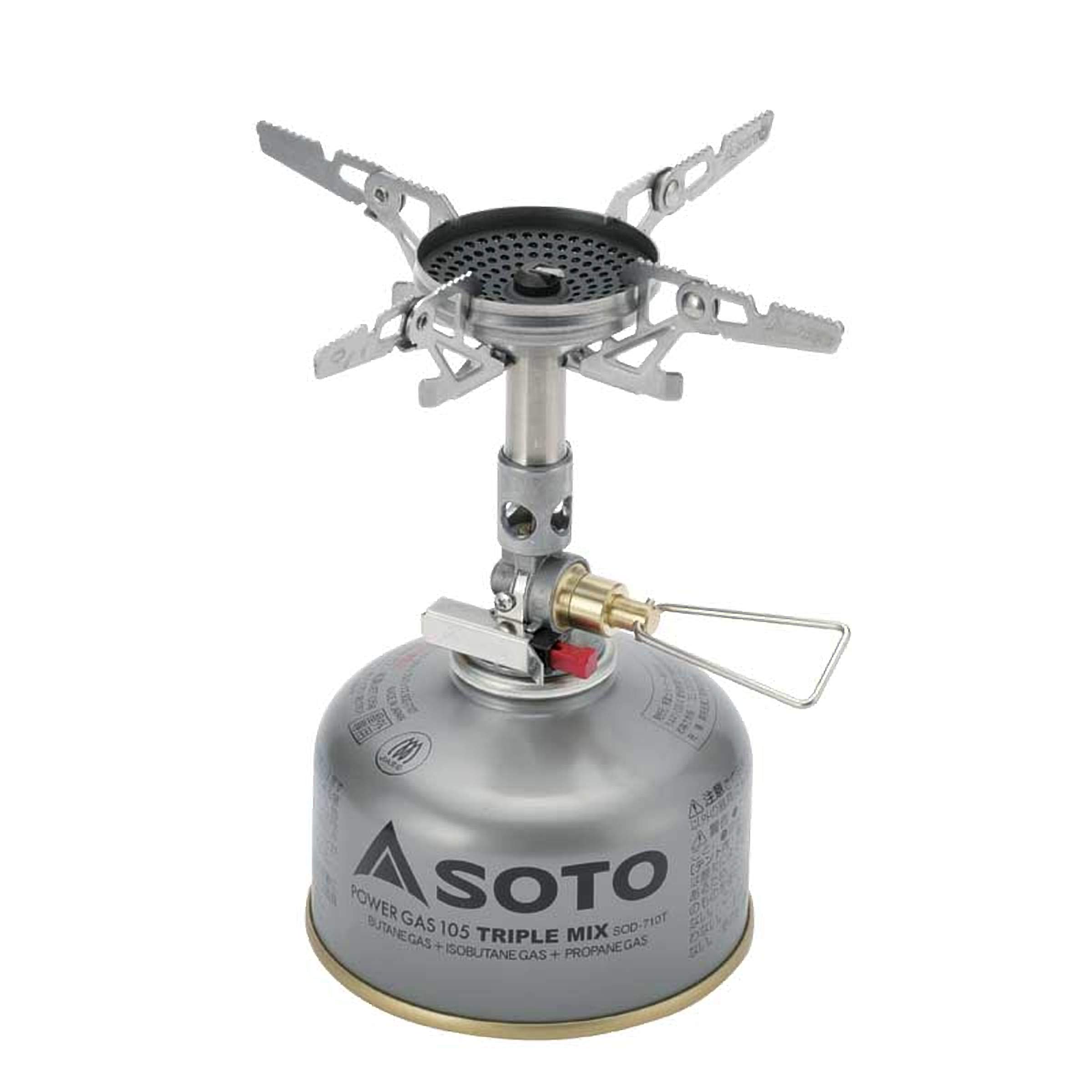 SOTO Windmaster Combo Portable Stove - LPG Fuel - 5.9 x 5.9 x 8.13 inches