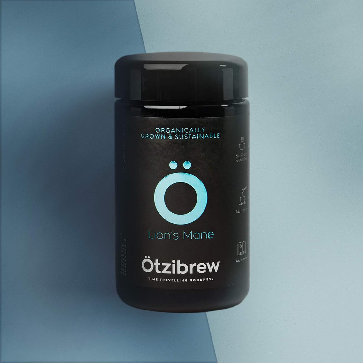 ötzibrew Lion’s Mane Health Drink, Organic, Sustainably-Sourced, 20 Servings, Caffeine - Image 3