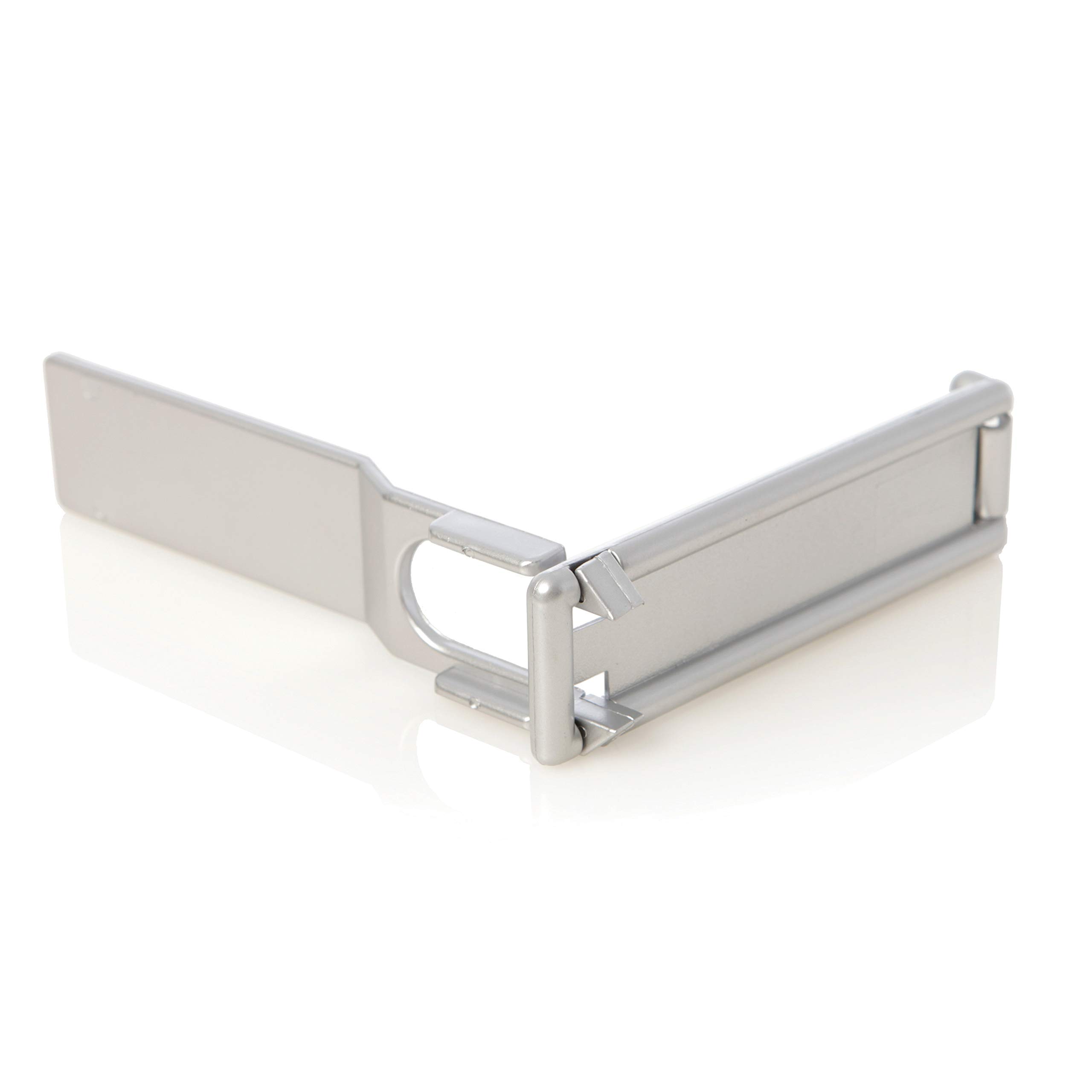 Dreambaby Oven & Microwave Child Safety Latch Guard- Heat Resistant Adhesive - Baby Proof Appliance Door Locks - Grey - Model F1101