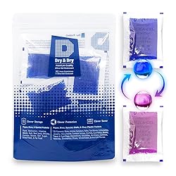Dry & Dry 5 Gram [52 Packets] Blue Indicating