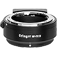 Fringer NF-FX II Lens Mount Adapter Autofocus Electronic Ring Compatible with Nikon D/G/E Lens to Fujifilm Camera X-T5 X-Pro3 X-T30II X-T4 X-H2S X-S20 X-E4 Series, Weather Sealing