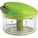 Kuhn Rikon Pull Chop Chopper/Manual Food Processor with Cord Mechanism, Green, 2-Cup